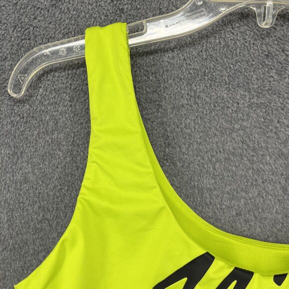 Nike Women's Big Logo Lined Bikini Top Swim NESSC251 312 Green Size Large - Picture 3 of 13